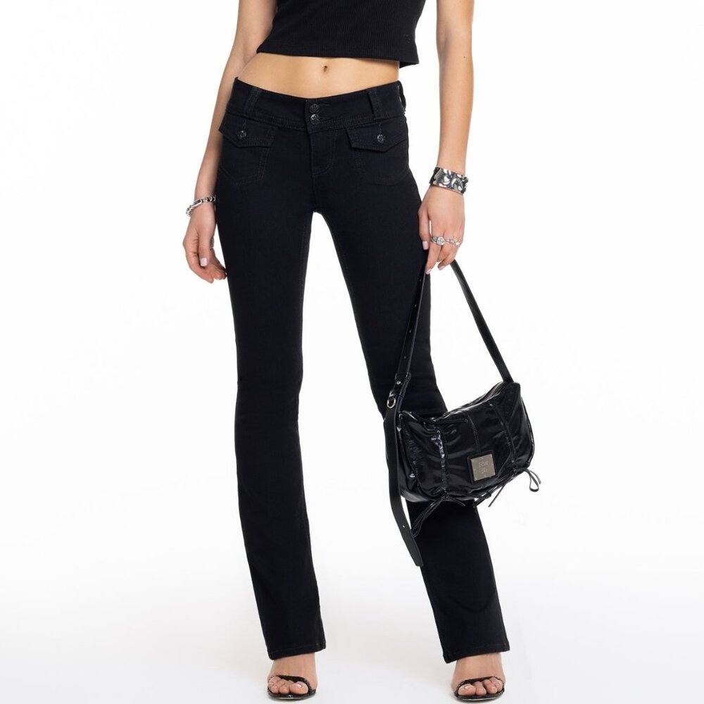 Miss Me Heavenly Luna Bootcut Jeans size 26 waist 30 inseam